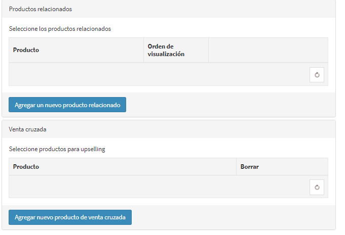 Sectores de relación